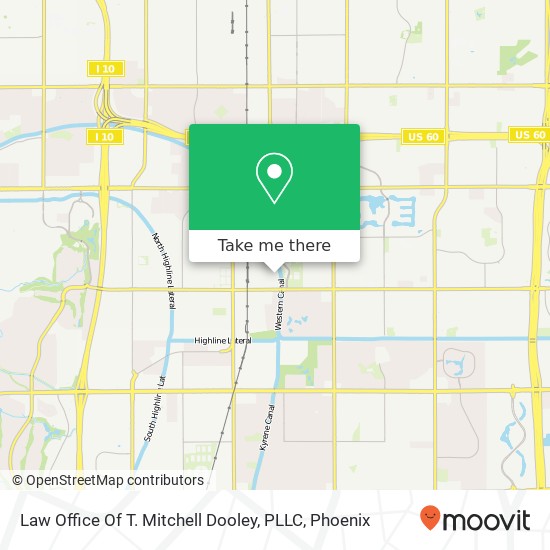 Mapa de Law Office Of T. Mitchell Dooley, PLLC