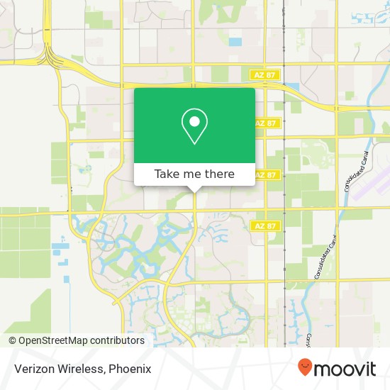 Verizon Wireless map