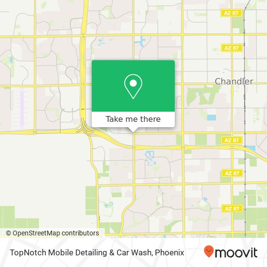 TopNotch Mobile Detailing & Car Wash map