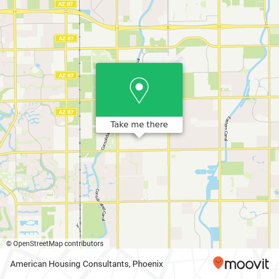 Mapa de American Housing Consultants