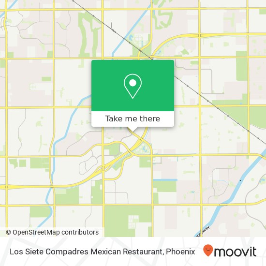 Los Siete Compadres Mexican Restaurant map