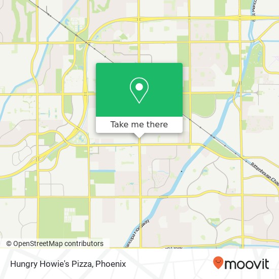 Hungry Howie's Pizza map