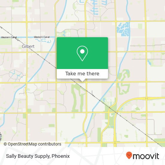 Sally Beauty Supply map