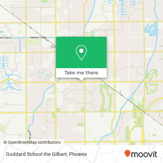 Goddard School the Gilbert map