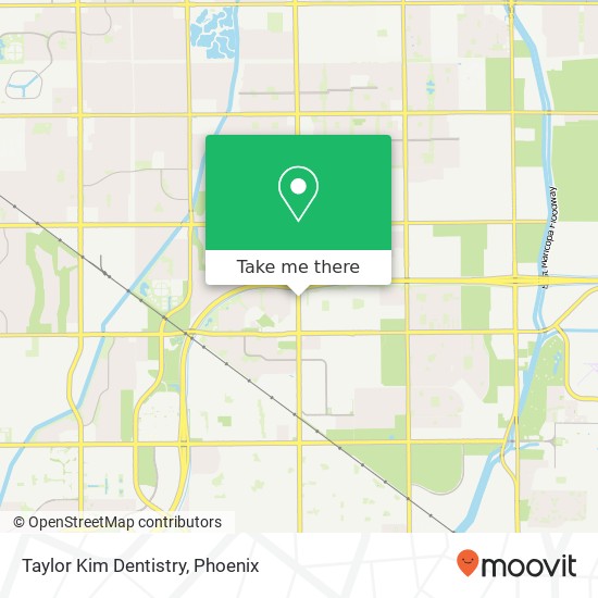 Mapa de Taylor Kim Dentistry