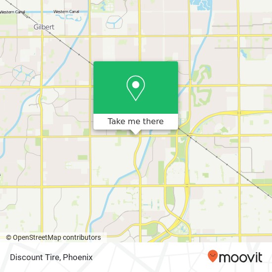 Discount Tire map