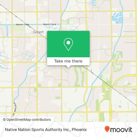 Native Nation Sports Authority Inc. map