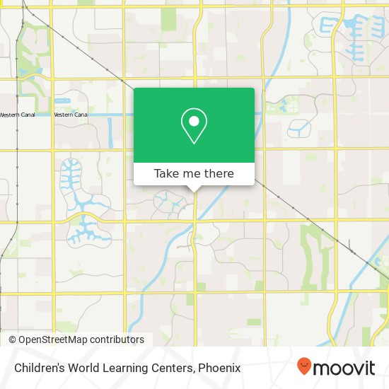 Children's World Learning Centers map