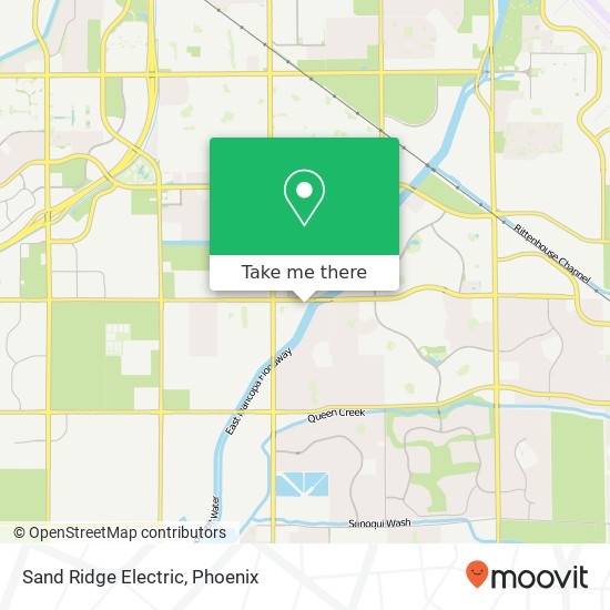 Sand Ridge Electric map