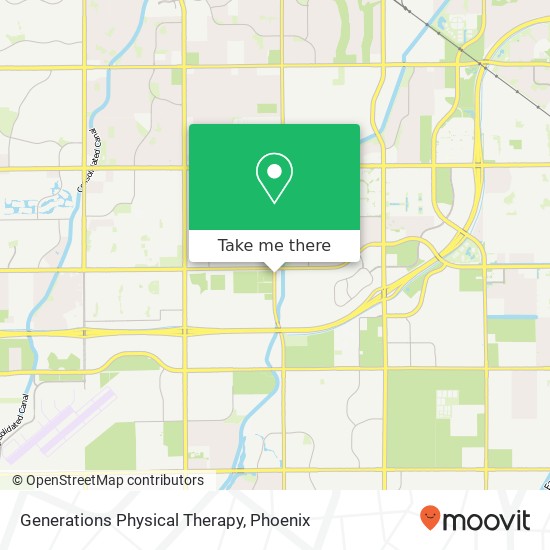 Generations Physical Therapy map