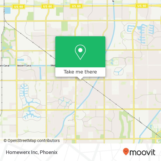 Homewerx Inc map