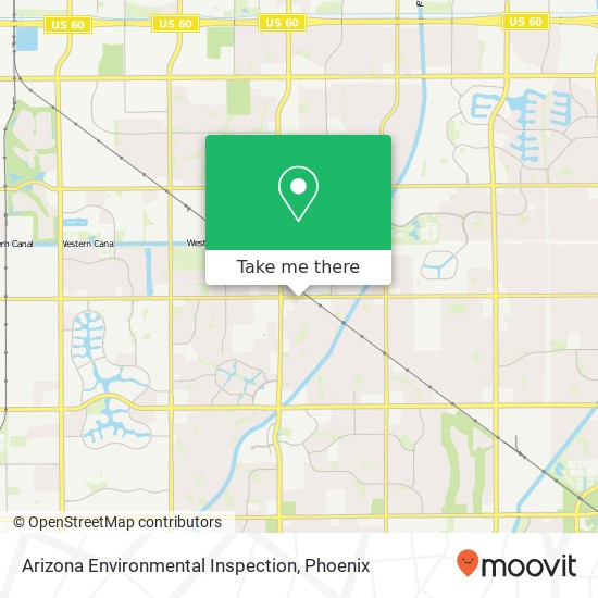 Mapa de Arizona Environmental Inspection