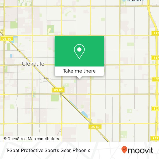 T-Spat Protective Sports Gear map