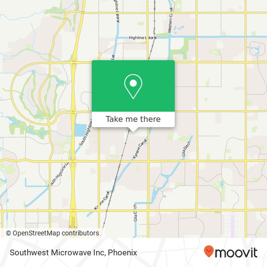 Southwest Microwave Inc map