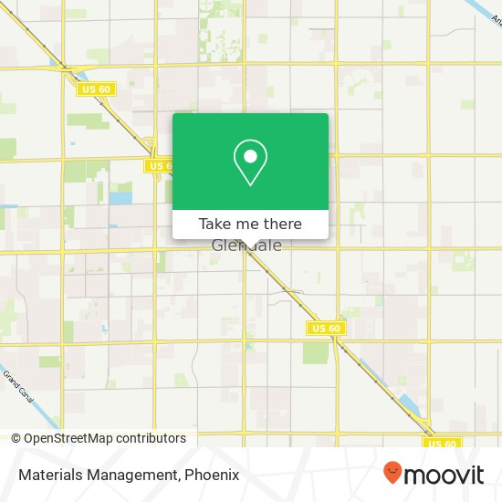 Materials Management map