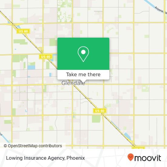 Lowing Insurance Agency map