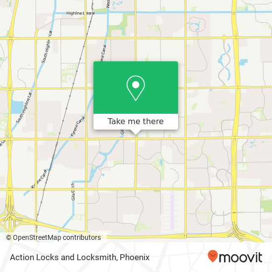 Mapa de Action Locks and Locksmith