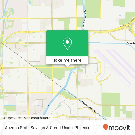 Mapa de Arizona State Savings & Credit Union