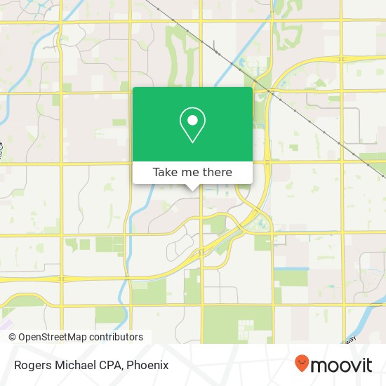 Rogers Michael CPA map