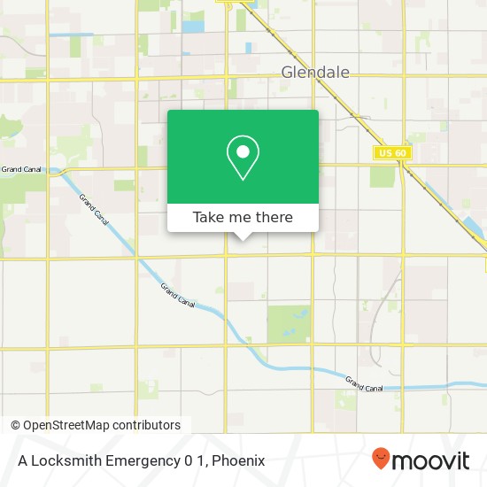 A Locksmith Emergency 0 1 map