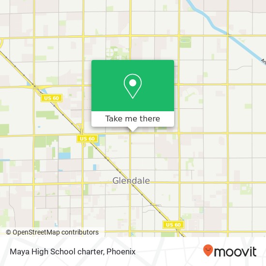 Maya High School charter map