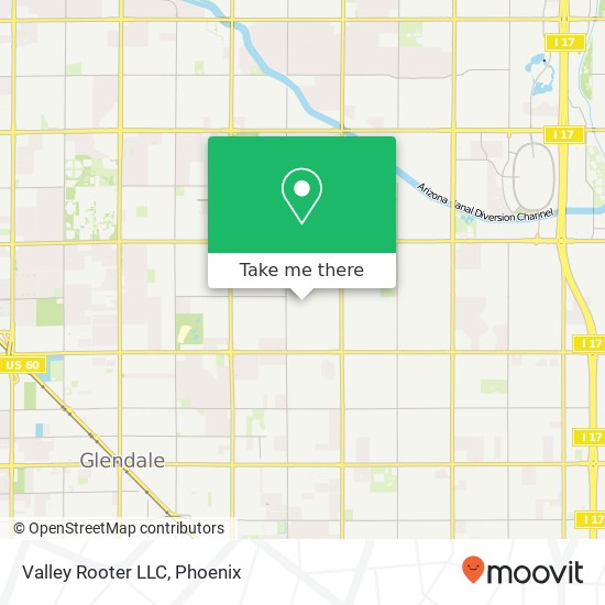 Valley Rooter LLC map