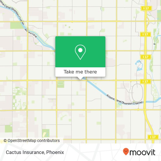 Cactus Insurance map