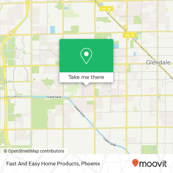 Fast And Easy Home Products map