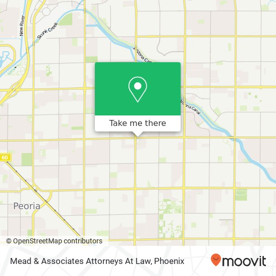 Mead & Associates Attorneys At Law map