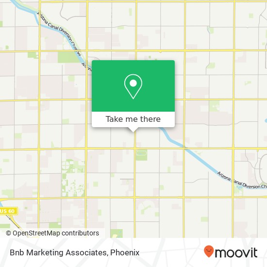 Bnb Marketing Associates map