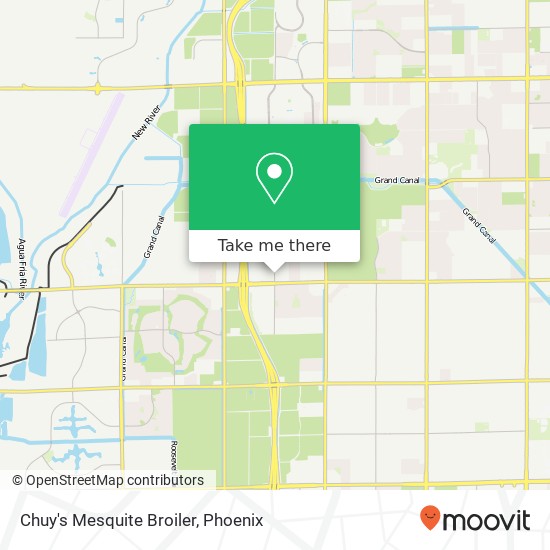Mapa de Chuy's Mesquite Broiler