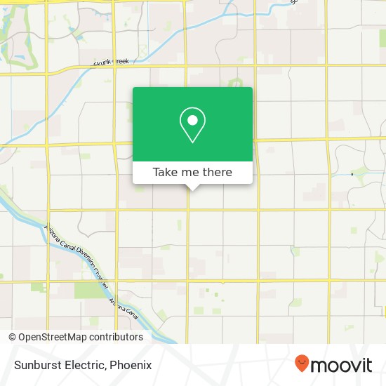 Mapa de Sunburst Electric