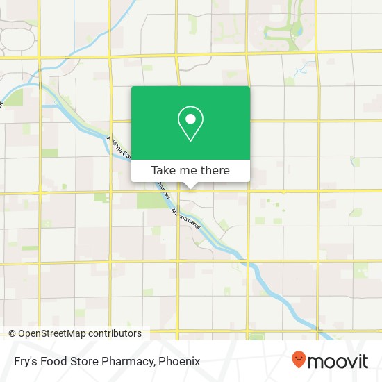 Fry's Food Store Pharmacy map