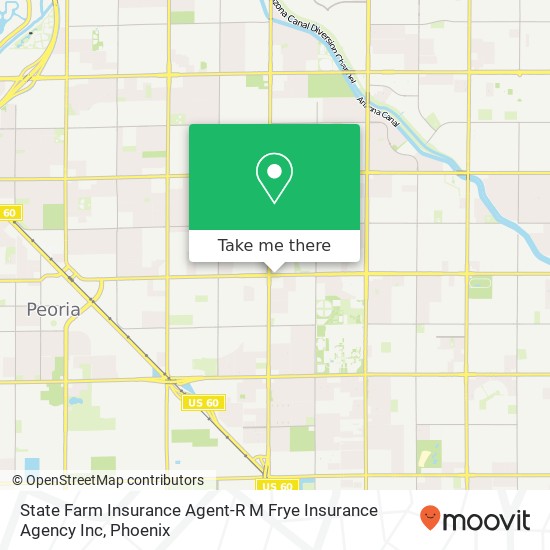 State Farm Insurance Agent-R M Frye Insurance Agency Inc map