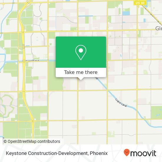 Keystone Construction-Development map