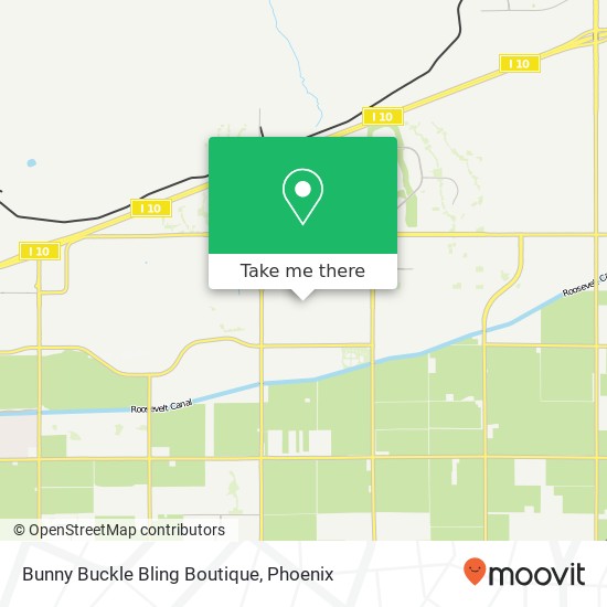 Bunny Buckle Bling Boutique map