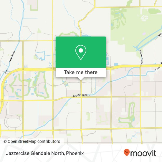 Mapa de Jazzercise Glendale North