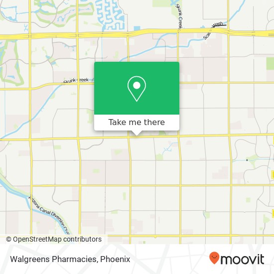 Walgreens Pharmacies map