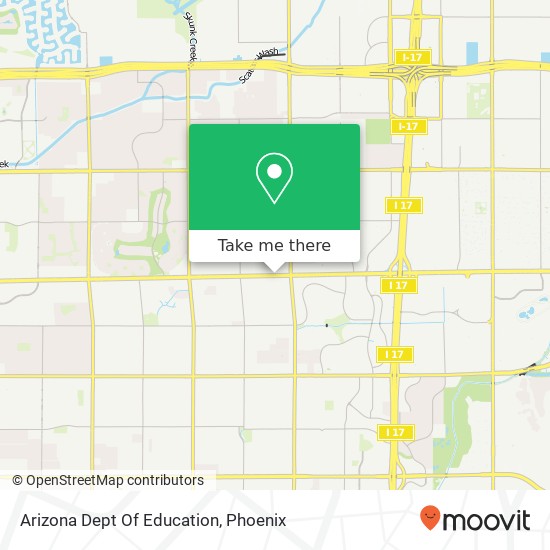 Mapa de Arizona Dept Of Education
