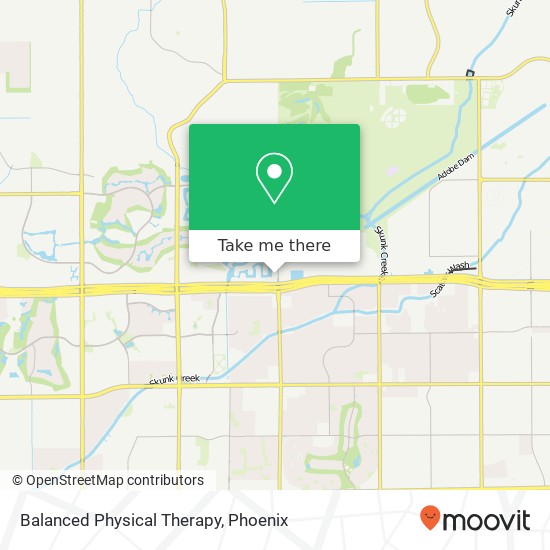 Balanced Physical Therapy map