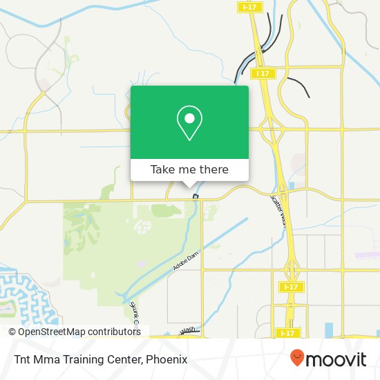 Tnt Mma Training Center map
