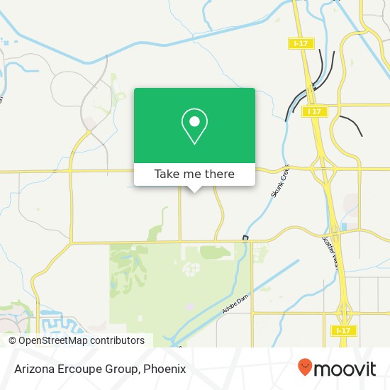 Arizona Ercoupe Group map
