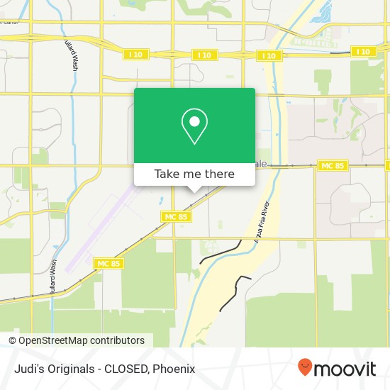 Judi's Originals - CLOSED map