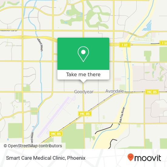Mapa de Smart Care Medical Clinic