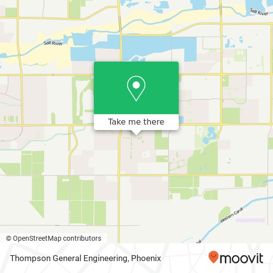 Thompson General Engineering map