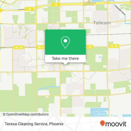 Teresa Cleaning Service map