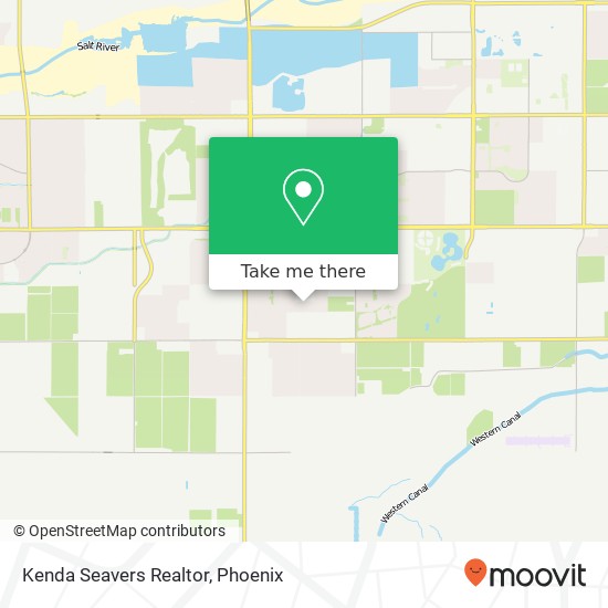 Kenda Seavers Realtor map