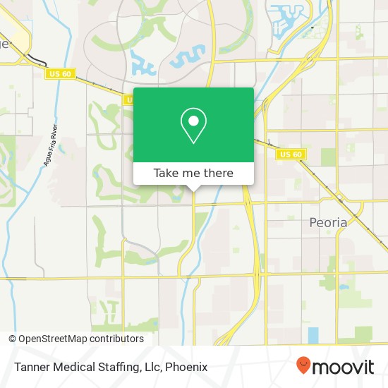 Mapa de Tanner Medical Staffing, Llc