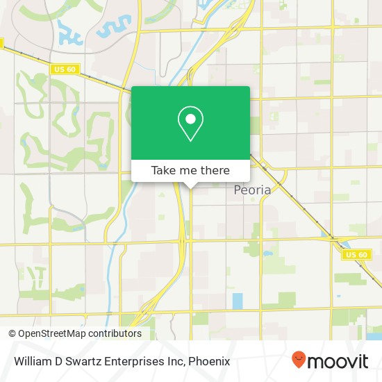 William D Swartz Enterprises Inc map