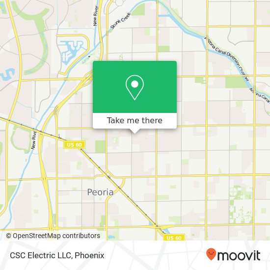 CSC Electric LLC map